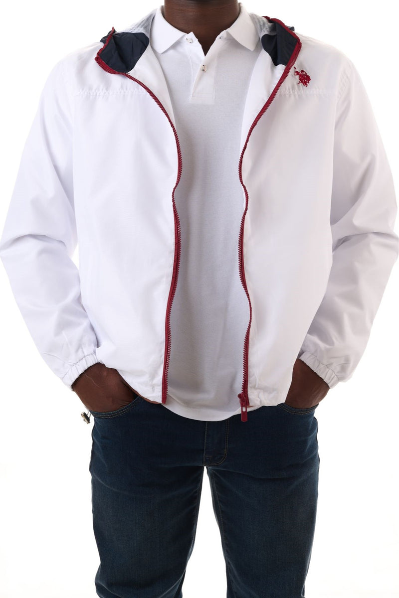 U.S. Polo Assn. Men's Long Sleeve Water Resistant Jacket