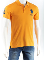 U.S. Polo Assn. Mens Apricot Iconic Polo Shirt