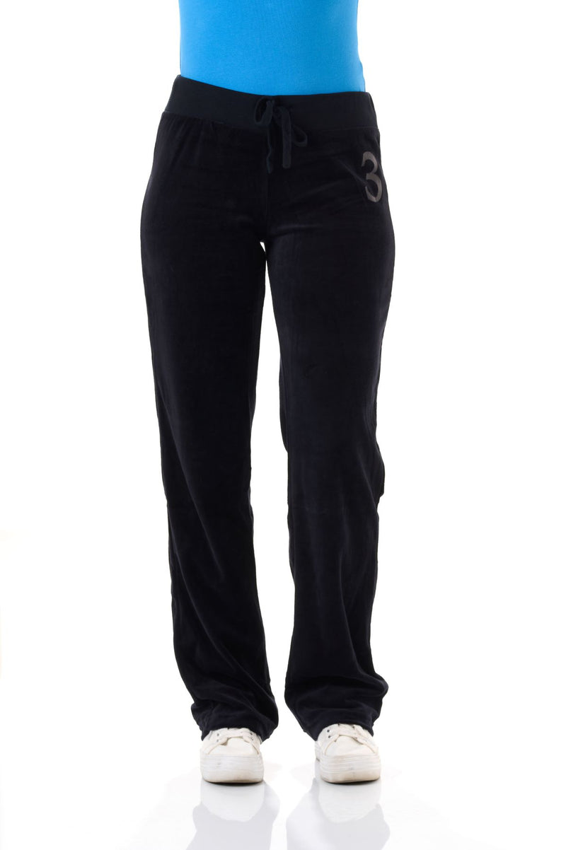 U.S. Polo Assn. Ladies Tracksuit Pants - Black