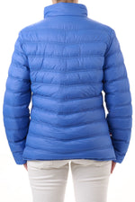 U.S. Polo Assn. Ladies Long Sleeve Puffer Jacket - Blue