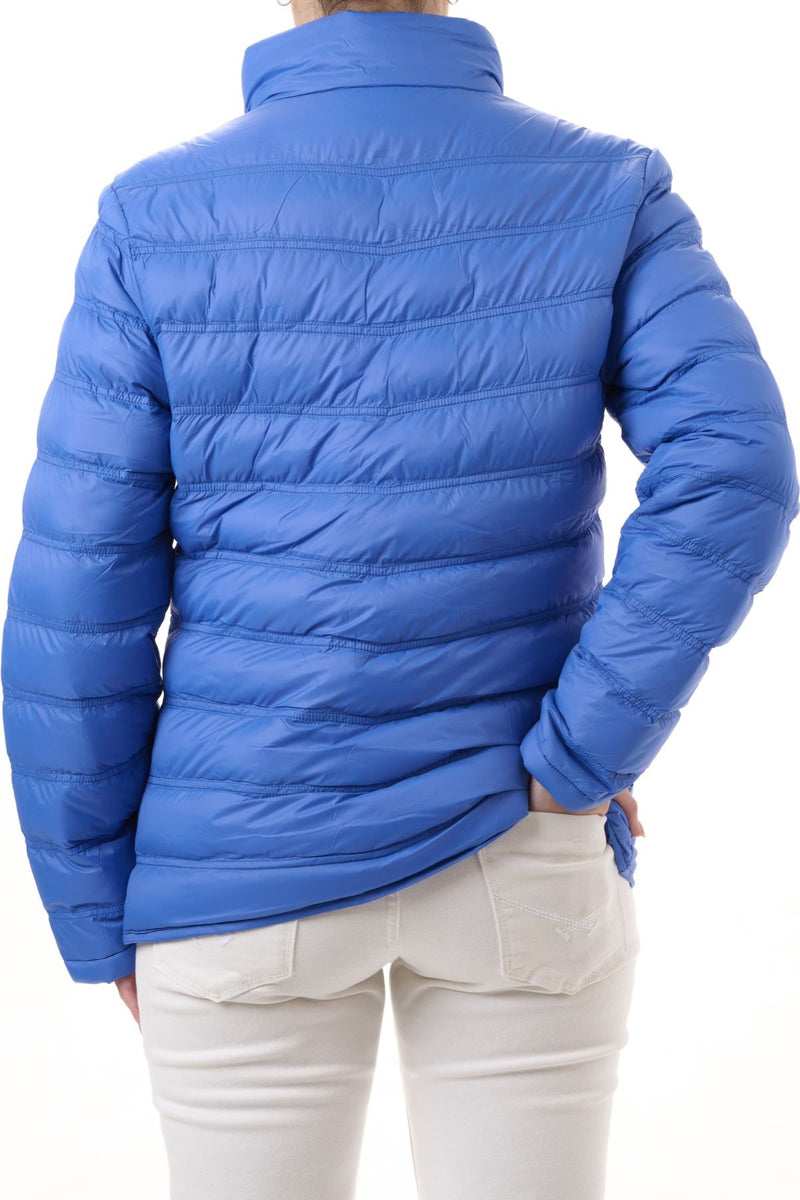 U.S. Polo Assn. Ladies Long Sleeve Puffer Jacket - Blue