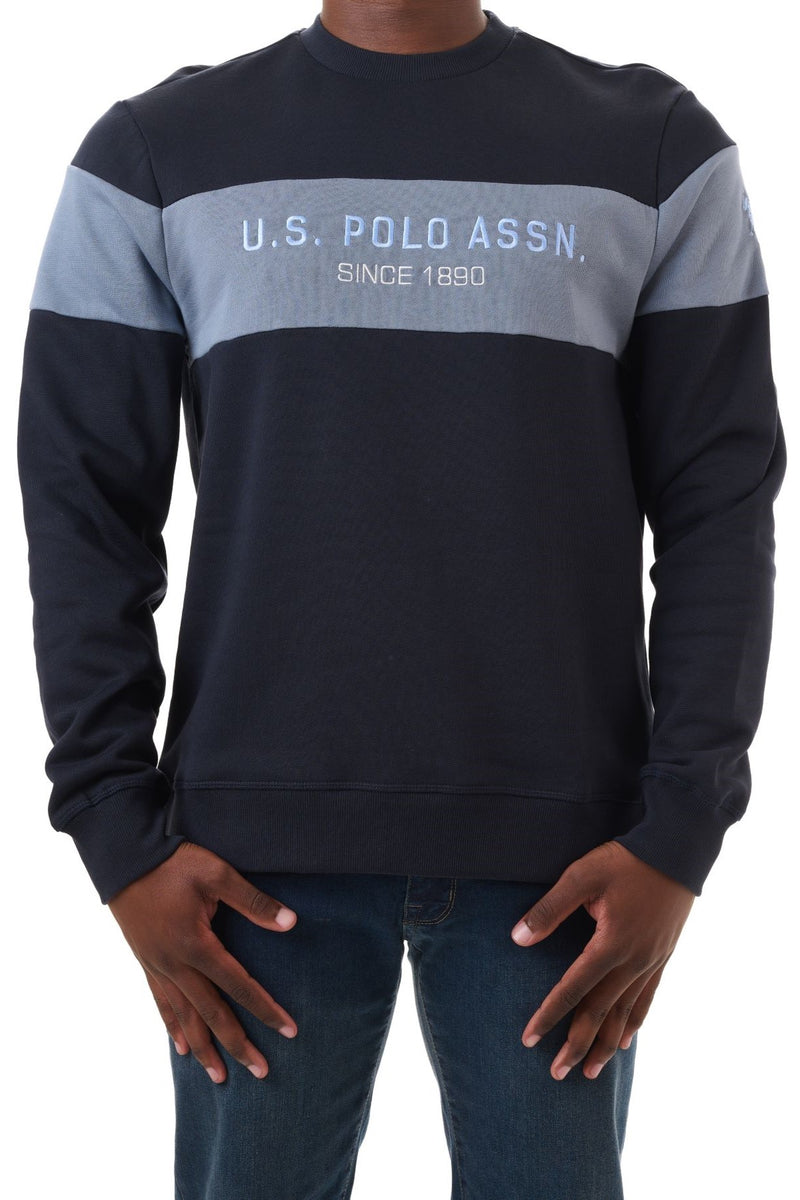 U.S. Polo Assn. Men's Long Sleeve Branded Sweatshirt