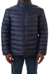 U.S. Polo Assn. Men's Long Sleeve Puffer Jacket - Navy