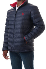 U.S. Polo Assn. Men's Long Sleeve Puffer Jacket - Navy