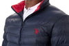 U.S. Polo Assn. Men's Long Sleeve Puffer Jacket - Navy