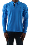 U.S. Polo Assn. Men's Long Sleeve Polo Shirt - Blue