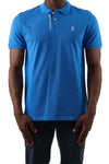 U.S. Polo Assn. Men's Polo Shirt with print detail - Blue