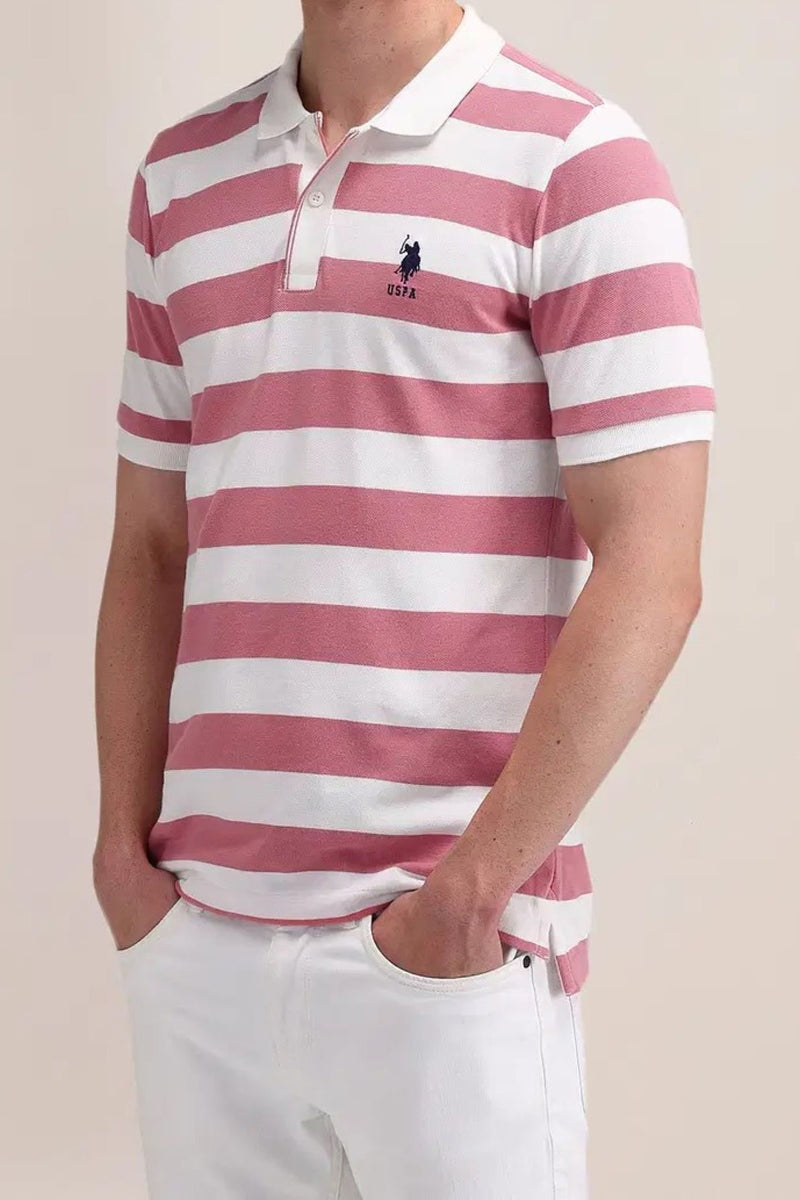 U.S. Polo Assn. Men's Striped Polo Shirt