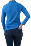 U.S. Polo Assn. Ladies Long sleeve polo shirt - Blue