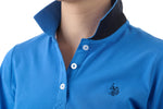 U.S. Polo Assn. Ladies Long sleeve polo shirt - Blue