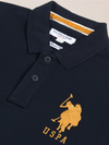 U.S. Polo Assn. Men Signature Large DHM Golf Shirt - Navy