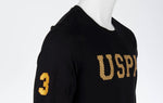 U.S. Polo Assn. Mens USPA Long Sleeve T-Shirt - Black