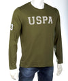 U.S. Polo Assn. Mens USPA Long Sleeve T-Shirt - Green
