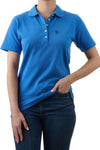 U.S. Polo Assn. Ladies Signature plain polo shirt - Blue