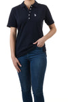 U.S. Polo Assn. Ladies Signature plain polo shirt - Navy