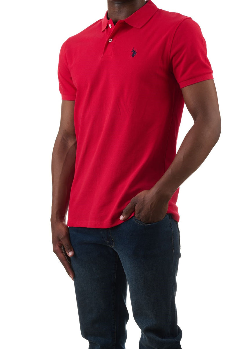 U.S. Polo Assn. Men's Signature Polo Shirt - Red