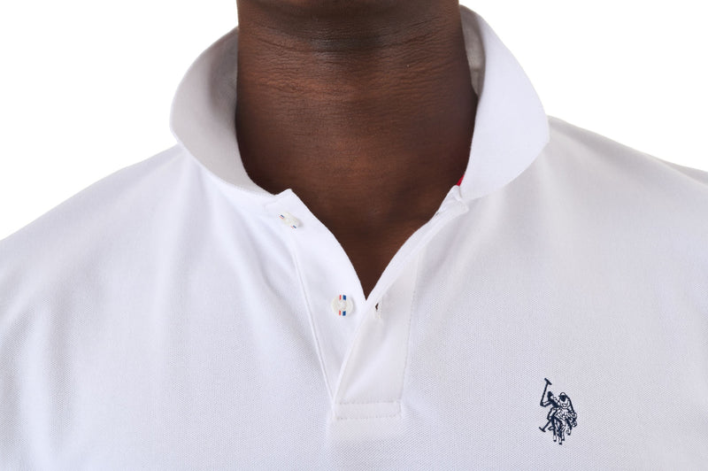 U.S. Polo Assn. Men's Signature Polo Shirt - White