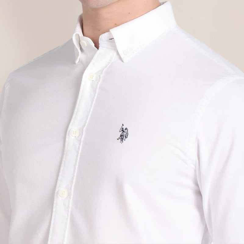 U.S. Polo Assn. Mens Long Sleeve Woven Shirt