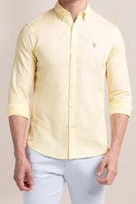 U.S Polo Assn. Men's Long Sleeve Woven Shirt