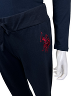 U.S. Polo Assn. Ladies Tracksuit Pants - Navy