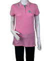U.S. Polo Assn. Ladies plain polo shirt - Pink