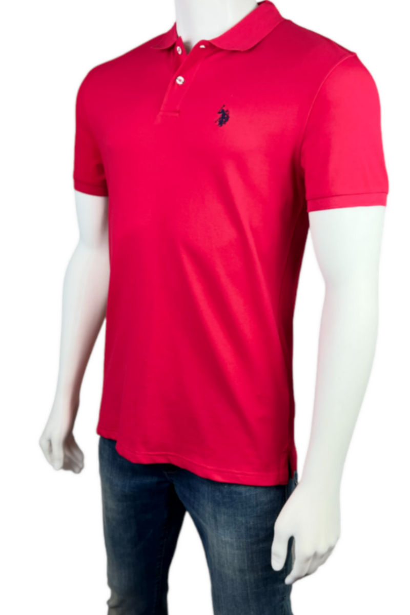 U.S. Polo Assn. Men's Signature Polo Shirt - Red