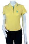 U.S. Polo Assn. Ladies plain polo shirt - Banana