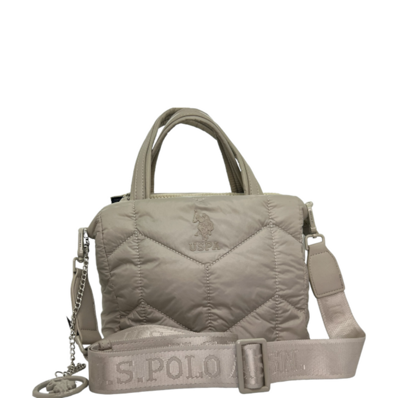 U.S. Polo Assn. Quilted bag - Taupe