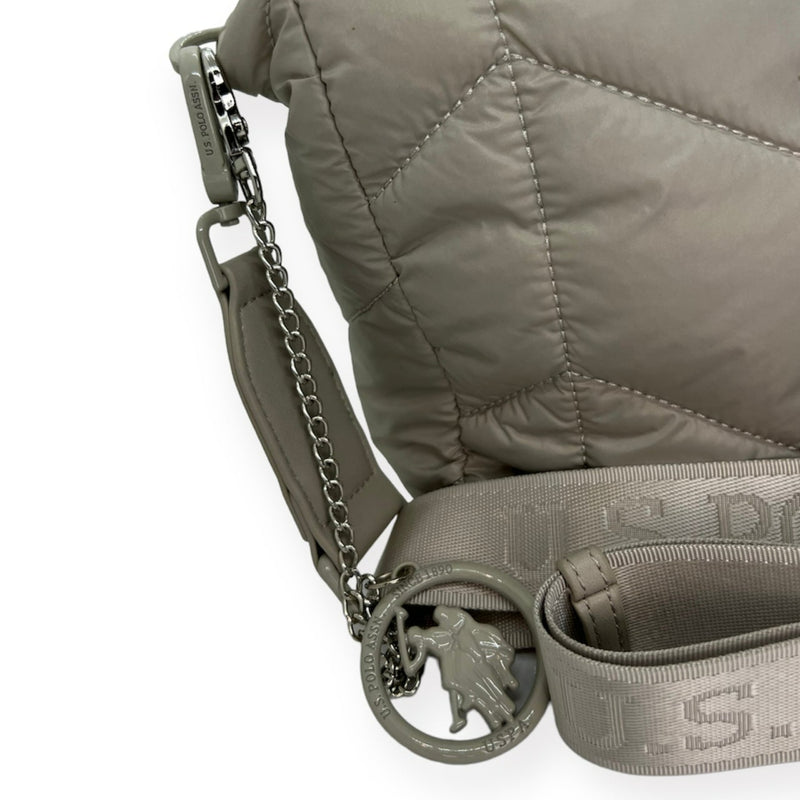 U.S. Polo Assn. Quilted bag - Taupe