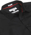 U.S. Polo Assn. Mens Long Sleeve Woven Shirt - Black