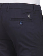 U.S. Polo Assn. Mens Chino Trousers - Navy