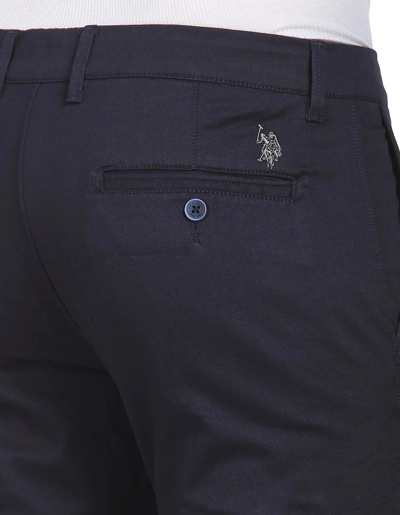 U.S. Polo Assn. Mens Chino Trousers Navy U.S. Polo Assn. South Africa