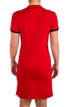 U.S. Polo Assn. Ladies DHM Logo Polo Dress - Red