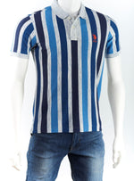 U.S. Polo Assn. Mens striped polo shirt