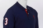 U.S. Polo Assn. Mens Longsleeve Polo Shirt - Navy