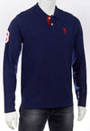 U.S. Polo Assn. Mens Longsleeve Polo Shirt - Navy