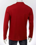 U.S. Polo Assn. Mens Longsleeve Polo Shirt - Red