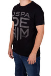 U.S. Polo Assn. Mens T-Shirt - USPA Denim Textured Graphic
