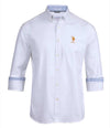 U.S. Polo Assn. Mens Long Sleeve Woven Oxford Shirt - White